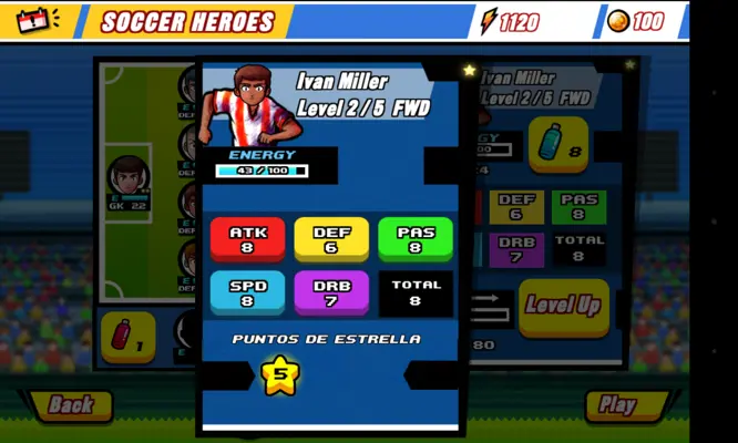 Soccer Heroes android App screenshot 5